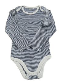 Tmavomodro-bílé pruhované body Impidimpi