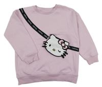 Světlerůžová mikina s Hello Kitty 