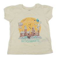Smetanové tričko s potiskem - Harry Potter Primark