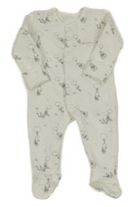 Bílo-šedý overal s Medvídkem Pú George