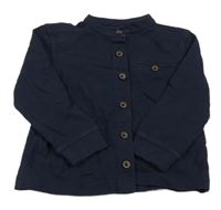 Tmavomodrá tepláková košile George