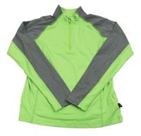 Světlezeleno-šedá thermo mikina McKinley