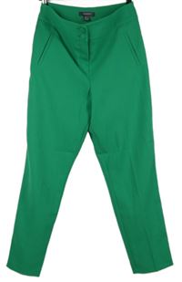 Dámské zelené kalhoty s puky Primark 