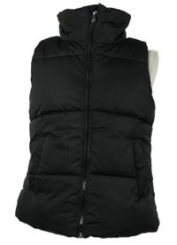 Dámská černá šusťáková zateplená vesta s rolákem Kapalua