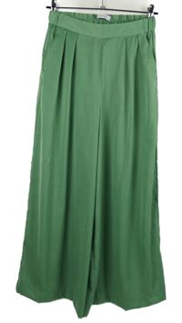 Dámské zelené sukňové kalhoty Reserved 