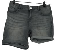 Dámské šedé riflové kraťasy TU