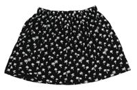 Černá sukně s palmami H&M
