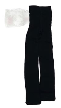 Nové- Tmavomodré punčocháče Dunnes