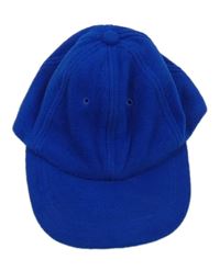 Modrá fleecová kšiltovka 