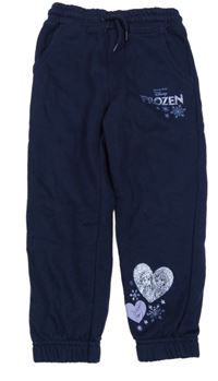 Tmavomodré tepláky s Frozen Disney