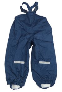 Tmavomodré nepromokavé laclové kalhoty Lily & Dan