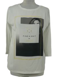 Dámská bílá tunika s potiskem Pege One