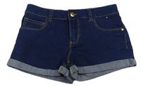 Tmavomodré riflové kraťasy Denim Co.