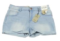Světlemodré riflové kraťasy Denim Co.