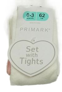 Nové - Smetanové punčocháče Primark