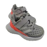 Šedo-neonově korálové ultralehké botasky Adidas vel.19