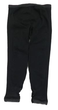 Černé thermo spodní kalhoty H&M