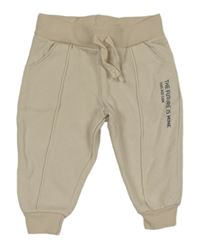 Béžové tepláky s nápisem Primark