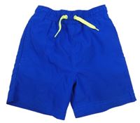 Cobaltově modré plážové kraťasy Bluezoo