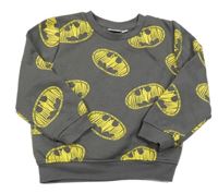 Šedá mikina s Batmanem 