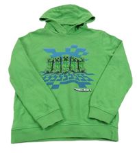 Zelená mikina Minecraft s kapucí M&S