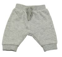 Šedé melírované tepláky George 