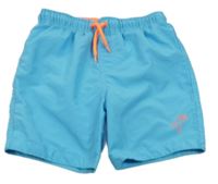 Světlemodré plážové kraťasy Primark 