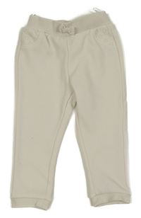 Smetanové tepláky s mašlí C&A