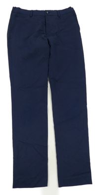 Tmavomodré společeské chino kalhoty Jack & Jones