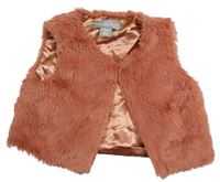 Skořicové kožešinové podšité bolérko PRIMARK
