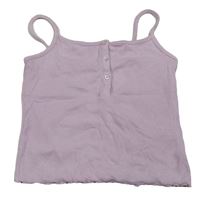 Lila žebrovaný crop top zn. Next 