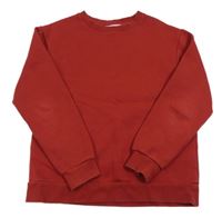 Bordó mikina s nápisy H&M