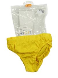 Nové - tmavožluté slipy George