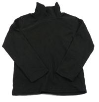 Černý fleecový rolák