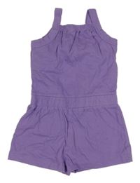 Fialový letní overal Nutmeg