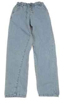 Světlemodré šisované paper bag rifle MANGO