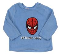 Světlemodrá fleecová mikina se Spidermanem zn. Primark