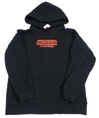 Černá mikina se Stranger Things a kapucí H&M