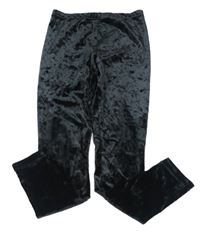 Černé sametové legíny zn. Uniqlo
