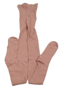 Starorůžové punčocháče C&A