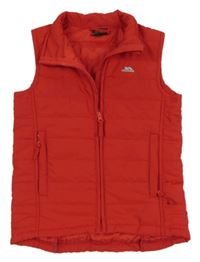 Červená šusťáková zateplená funkční vesta Trespass