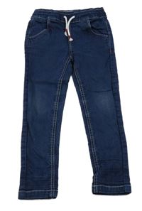 Modré skinny jogger rifle Alana