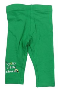 Zelené legíny s nápisem Primark