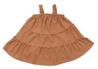 Hnědé oversize šaty Ergee