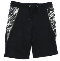 Černo-army teplákové kraťasy Chapter Young