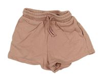 Starorůžové teplákové kraťasy zn. H&M