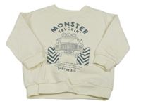 Smetnaová mikina s monster truckem F&F