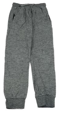 Šedé melírované tepláky Next