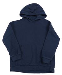 Tmavomodrá mikina s kapucí F&F