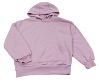 Světlerůžová mikina s nápisem a kapucí Primark